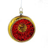 Acquista in Italia Confezione di 6 sfere Reflectors esclusive rosso e oro in vetro 8 cm di Nostalgie Christbaumschmuck