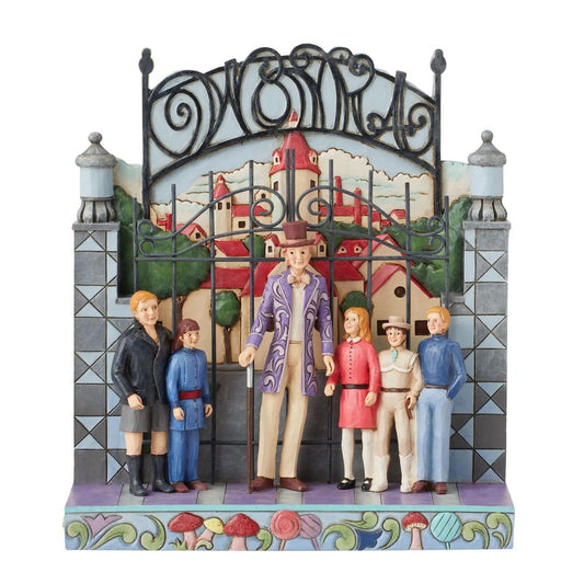 Acquista Diorama Willy Wonka 6013721 Firmato da Jim Shore esclusiva per Italia