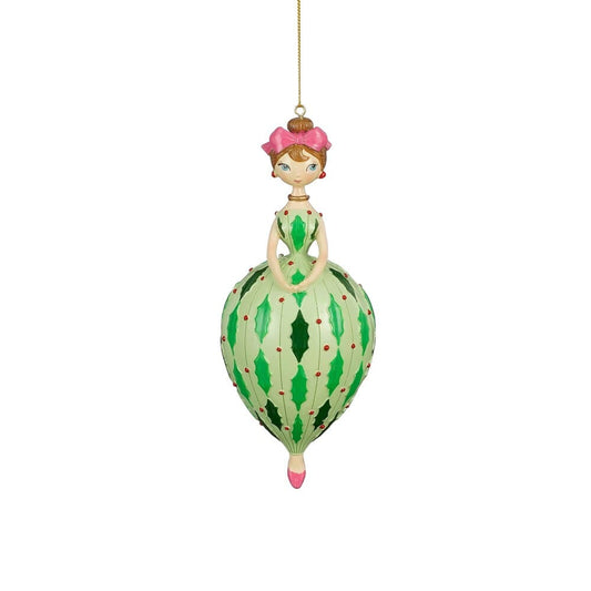 Acquista Ornamento ragazza verde North Pole Christmas Shop®