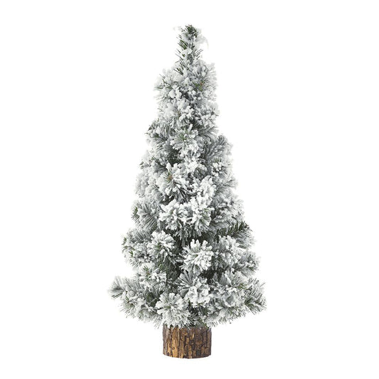 Decorazione di Natale in vendita Piccolo albero di natale innevato 60cm