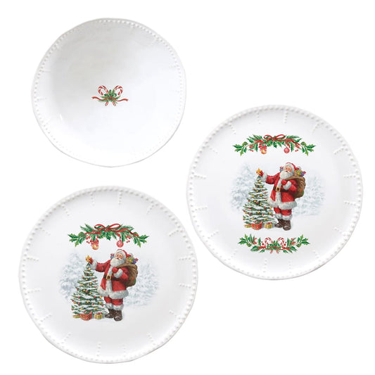 Acquista Servizio da 6 piatti Natale Incantato 18pz Easy Life