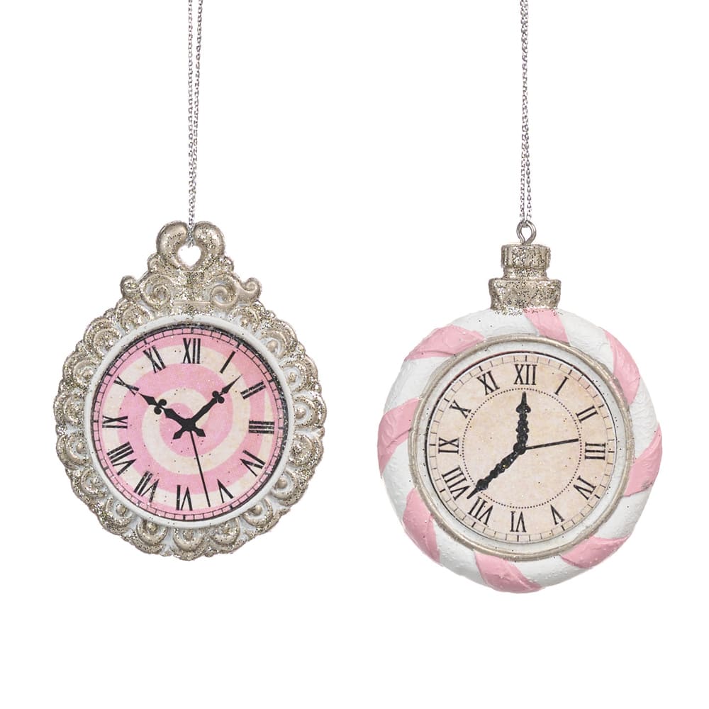 Set di 2 ornamenti orologi da taschino Candyland Goodwill MO 96324