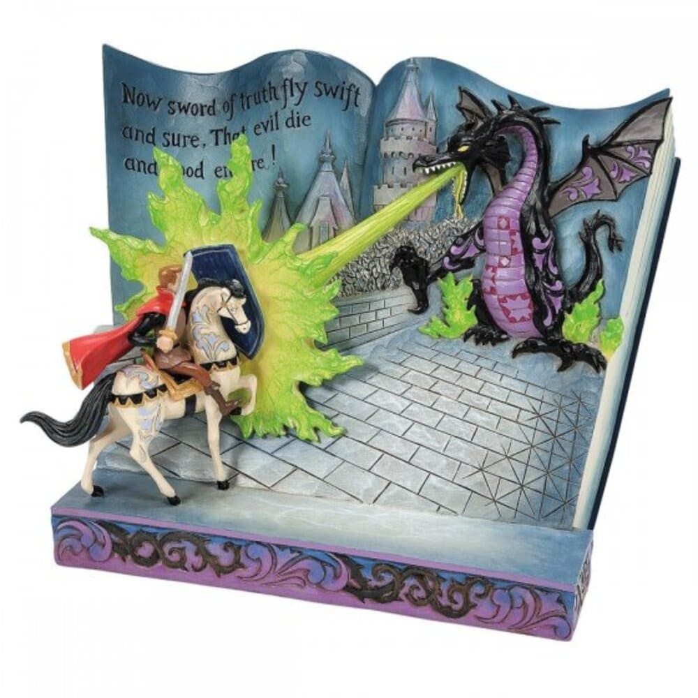 Acquista Story Book Malefica 6013068 Firmato da Jim Shore esclusiva per Italia