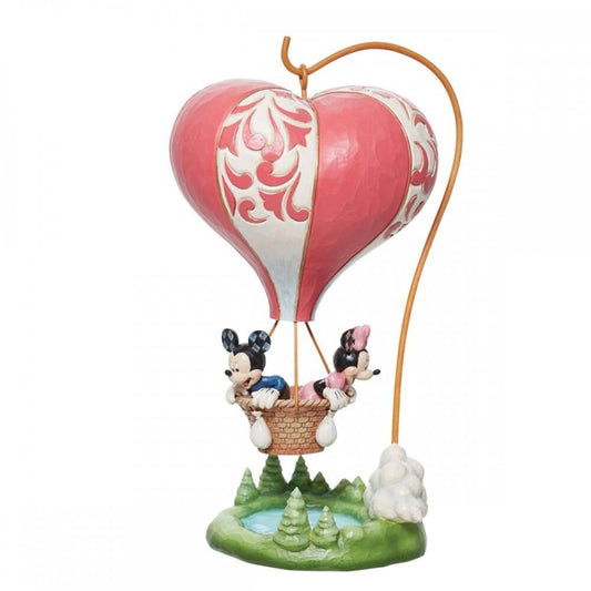 Acquista Topolino e Minnie Mongolfiera 6011916 Firmato da Jim Shore esclusiva per Italia