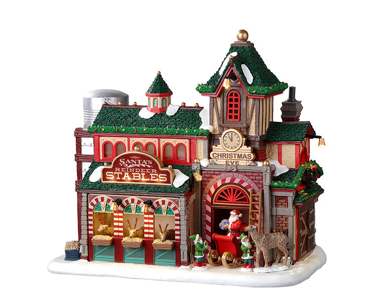 Acquista in Italia Lemax 2024 25926 Santa'S Reindeer Stables, B/O (4.5V)