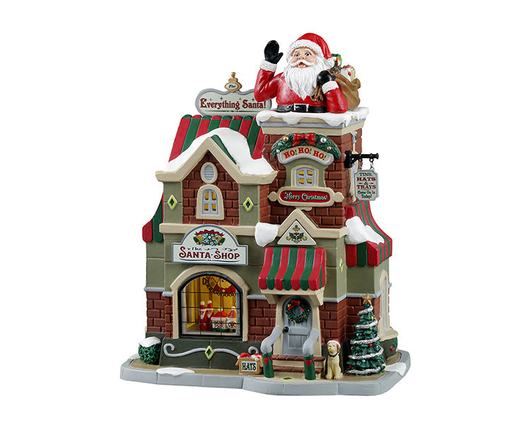 Acquista in Italia Lemax 2024 35039 The Santa Shop