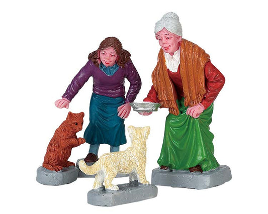 Acquista in Italia Lemax 2024 72497 Cream For Kitty, set di 4