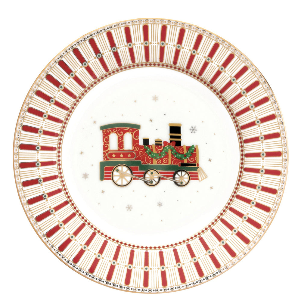 Acquista in Italia Servizio da 6 piatti (18 pz) in porcellana Polar  Express, articolo R0942#EXPR della collezione di Easy Life. – North Pole  Christmas Shop® Italia