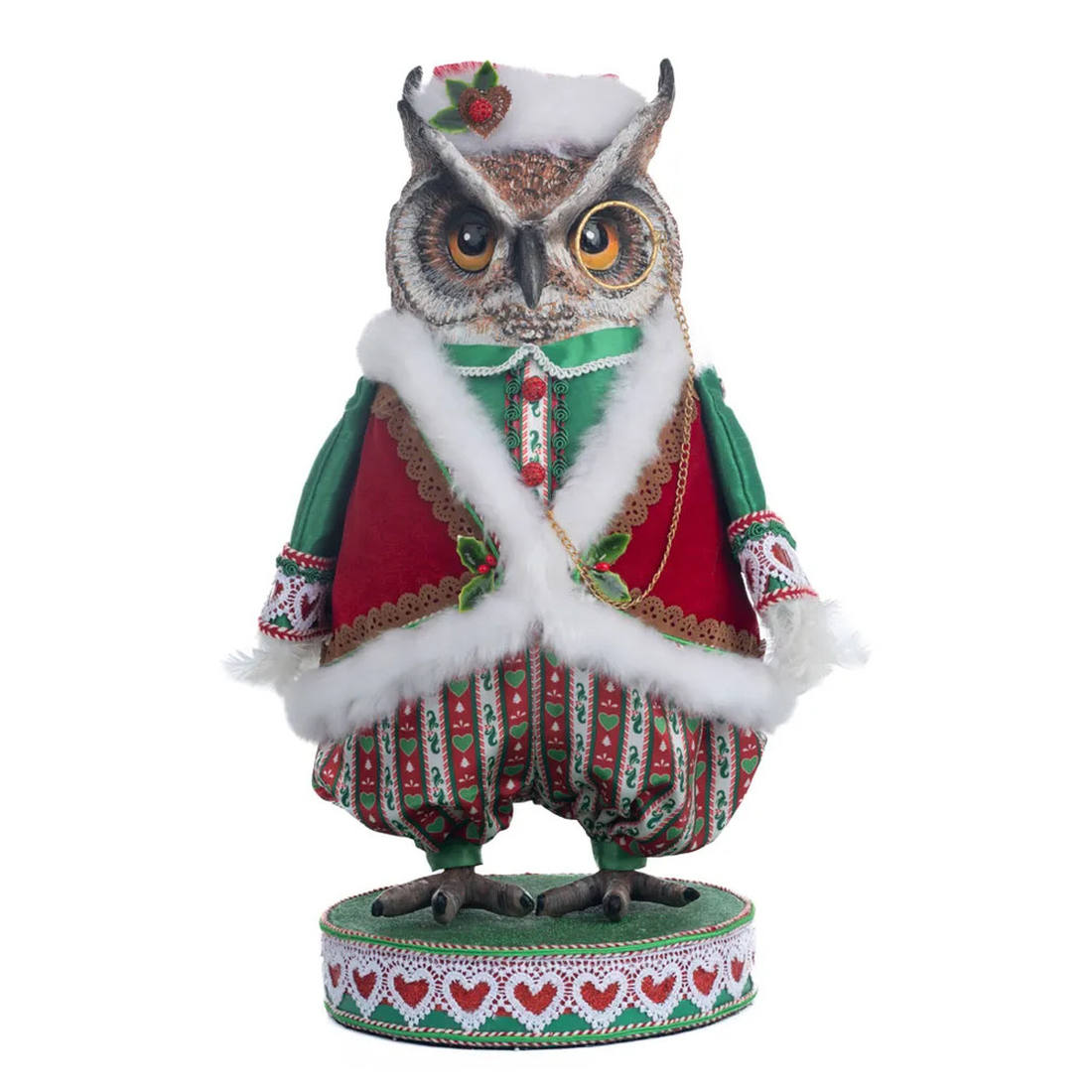 Acquista in Italia Katherine's Collection Seasoned Greering Gufo KC-28-328050 North Pole Christmas Shop